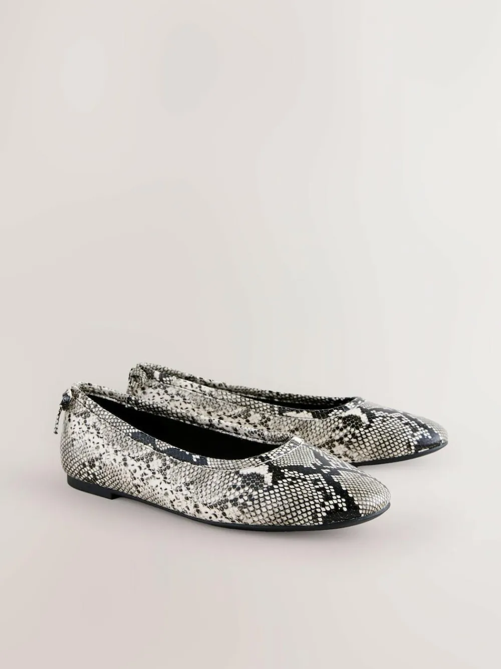 Next Standard/Wide Fit Ballerina Shoes Snake