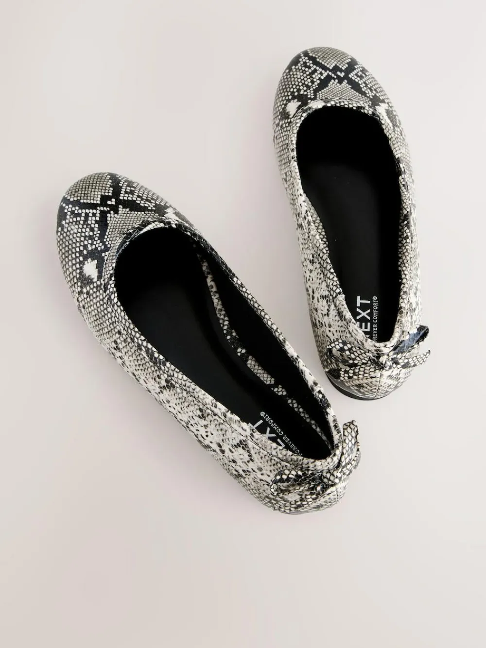 Next Standard/Wide Fit Ballerina Shoes Snake