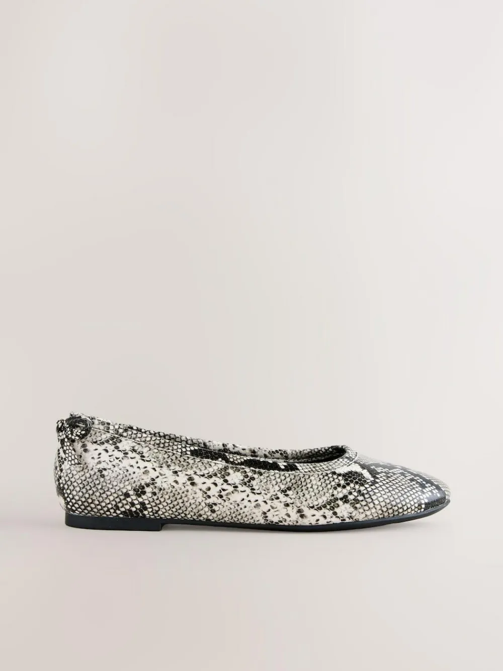 Next Standard/Wide Fit Ballerina Shoes Snake