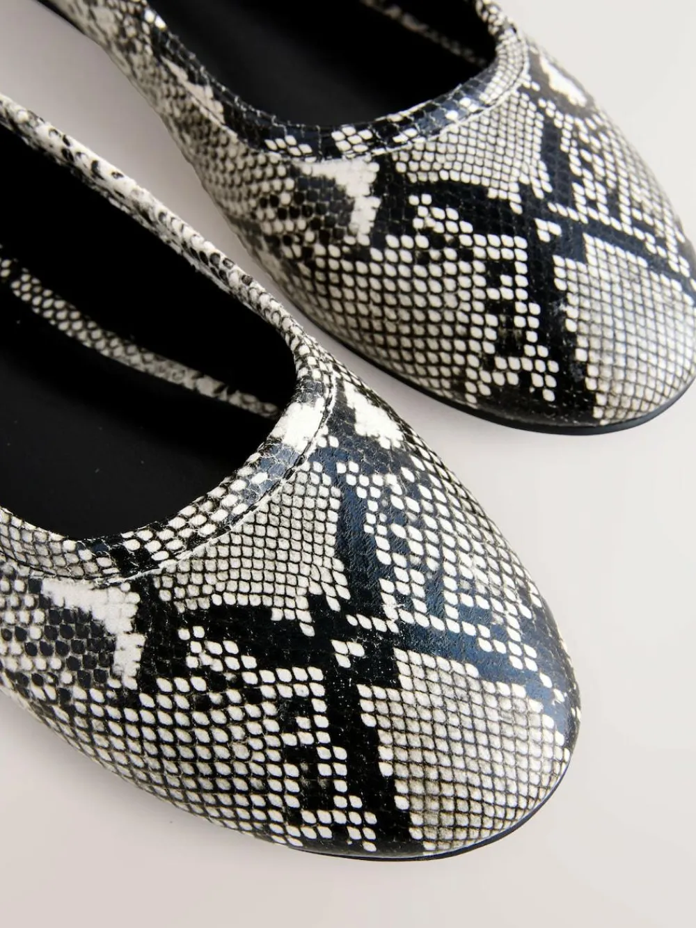 Next Standard/Wide Fit Ballerina Shoes Snake