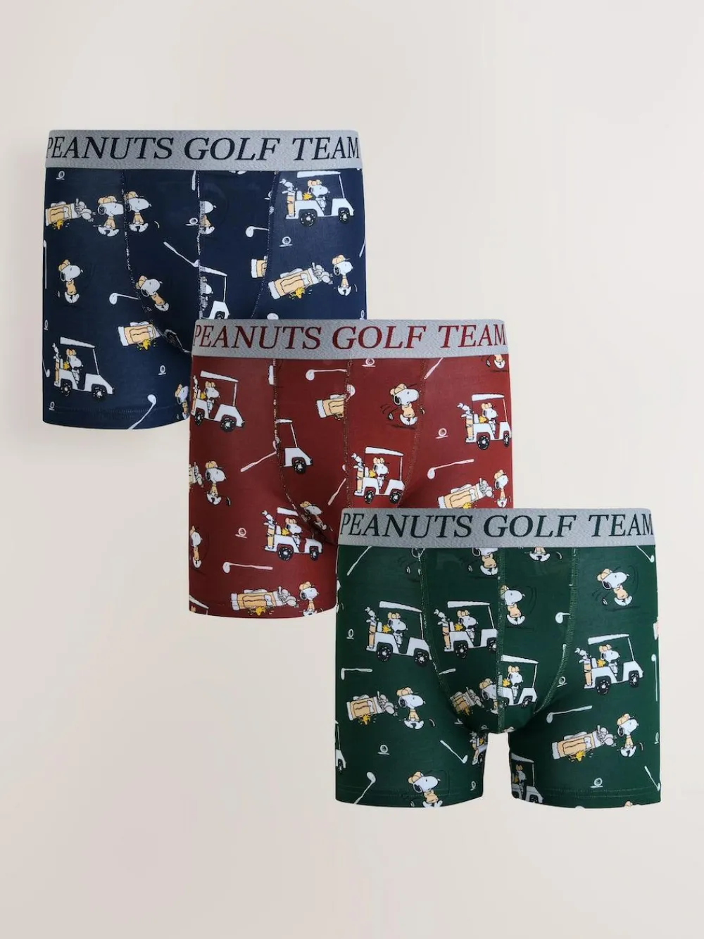 Clearance Next Snoopy Golf Print Trunk Boxers