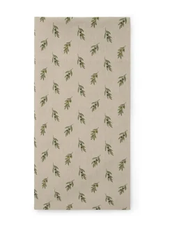 Outlet Sophie Allport Natural Linen Olive Tablecloth