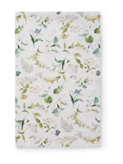 Sophie Allport Off White Wild Floral Print Cotton Tablecloth^ Table Linen, Placemats & Coasters