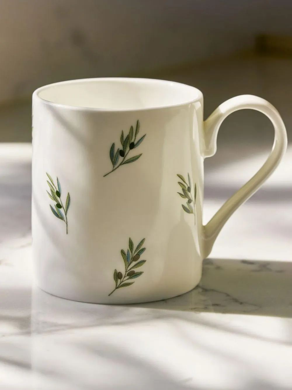 Outlet Sophie Allport White Large Olive Mug