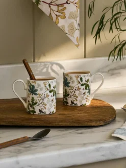 Discount Sophie Allport White Large Orchard Birds Mug