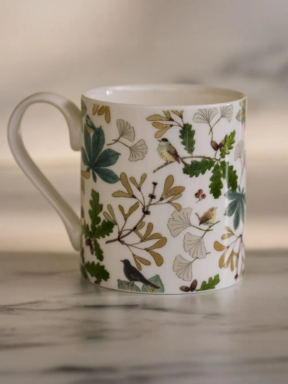 Discount Sophie Allport White Large Orchard Birds Mug