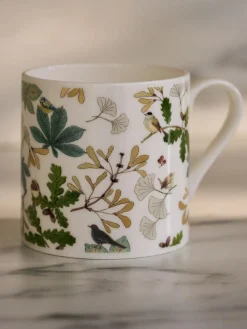 Online Sophie Allport White Orchard Birds Mug