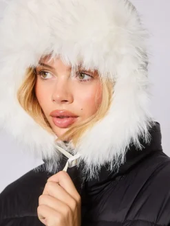 South Beach Faux Fur Ski Trapper Hat^Women Hats|Hats, Gloves & Scarves