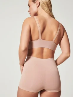 Outlet Spanx shape™ Extra Ordinary Boy Shorts Oatmeal