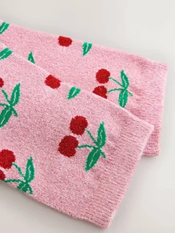 Best Next 1 Pack Ankle Socks in a Gift Box Sparkle Cherries