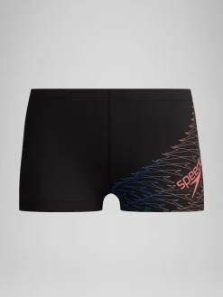 Sale Speedo Medley Logo Aqua Swim Shorts Black