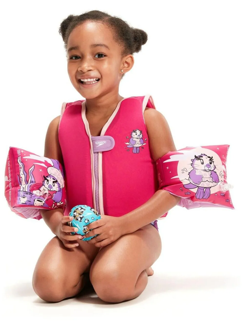 Sale Speedo Infants Learn to Swim Float Vest Pink