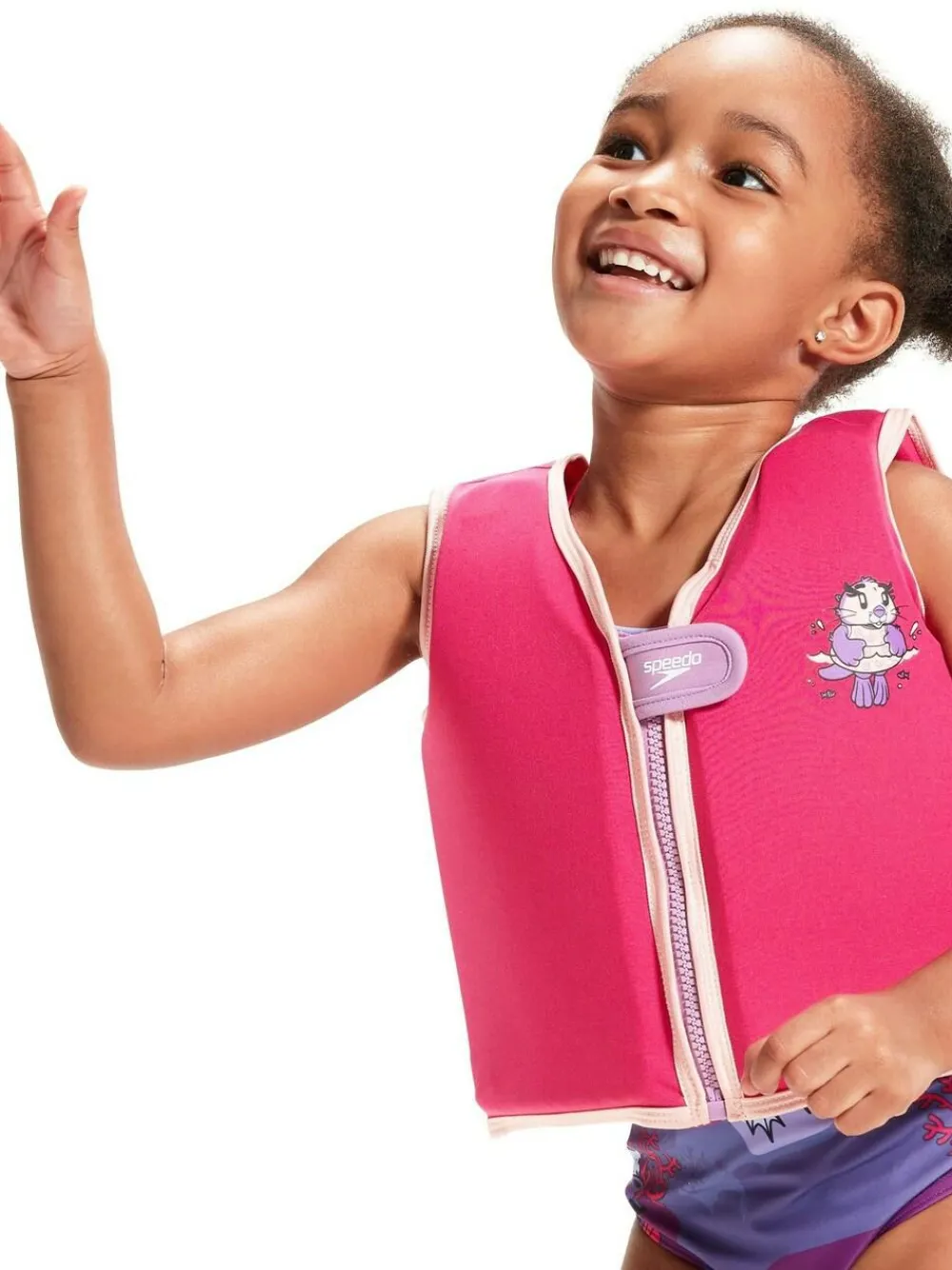Sale Speedo Infants Learn to Swim Float Vest Pink