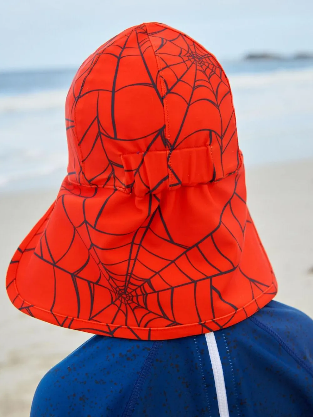 Online Next Legionnaire Swim Hat (3mths-10yrs) Spider-Man Red