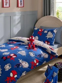 Next Spidey and Friends Supersoft 100% Brushed Cotton Duvet Cover and Pillowcase Set^ Bedsets & Duvet Covers|Childrens Bedding