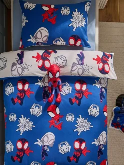 Next Spidey and Friends Supersoft 100% Brushed Cotton Duvet Cover and Pillowcase Set^ Bedsets & Duvet Covers|Childrens Bedding