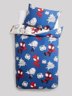 Next Spidey and Friends Supersoft 100% Brushed Cotton Duvet Cover and Pillowcase Set^ Bedsets & Duvet Covers|Childrens Bedding
