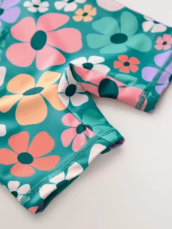 Next Stampy Floral Sunsafe Swimsuit (3mths-10yrs)^ Swimwear|Swimwear