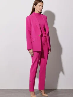 Star by Julien MacDonald Pink Button Detail Tailored Jacket^Women Blazers|Suits & Tailoring