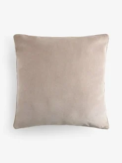 Next Stone 59 x 59cm Soft Velour Cushion