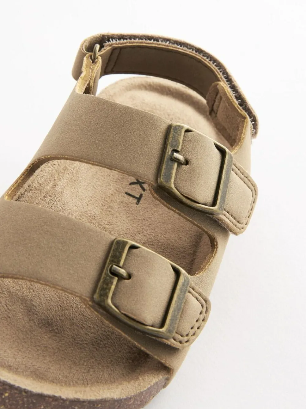 Next Standard Fit (F) Double Buckle Cushioned Footbed Sandals^ Boots