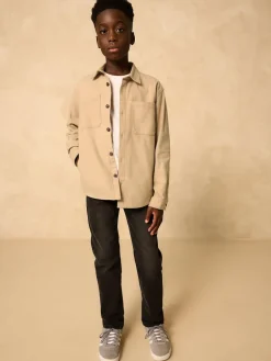 Next Brushed Overshirt (3-16yrs)^BOY Coats & Jackets|Snowsuits & Coats