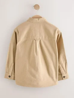 Next Brushed Overshirt (3-16yrs)^BOY Coats & Jackets|Snowsuits & Coats