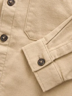 Next Brushed Overshirt (3-16yrs)^BOY Coats & Jackets|Snowsuits & Coats