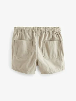 Next Stone Cream Pull On Shorts (3mths-7yrs)^BOY Shorts|Shorts