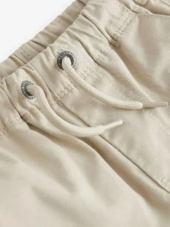 Next Stone Cream Pull On Shorts (3mths-7yrs)^BOY Shorts|Shorts