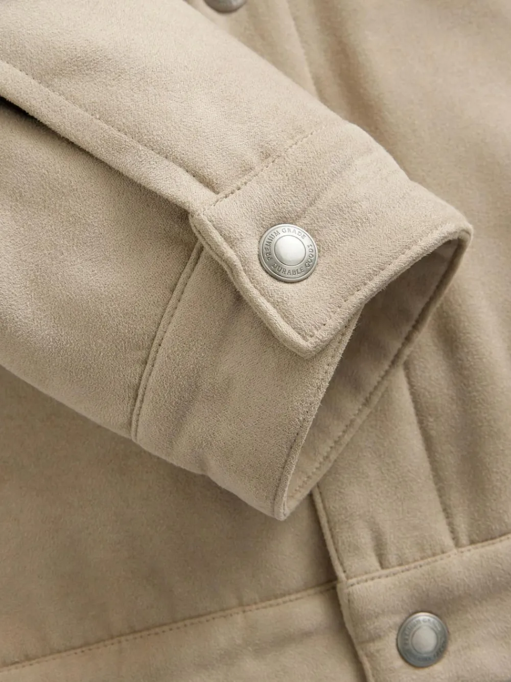 Next Faux Suede Borg Lined Trucker Jacket^ Coats & Jackets|Coats & Jackets