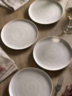 Outlet Next Stone Kya Dinnerware Set of 4 Side Plates