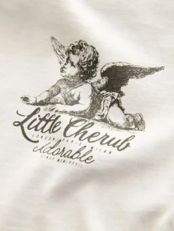 Next Stone Little Cherub Short Sleeve Back Print T-Shirt (3mths-7yrs)^BOY T-Shirts