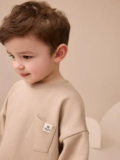 Outlet Next Long Sleeve Top and Leggings Set (3mths-7yrs) Stone