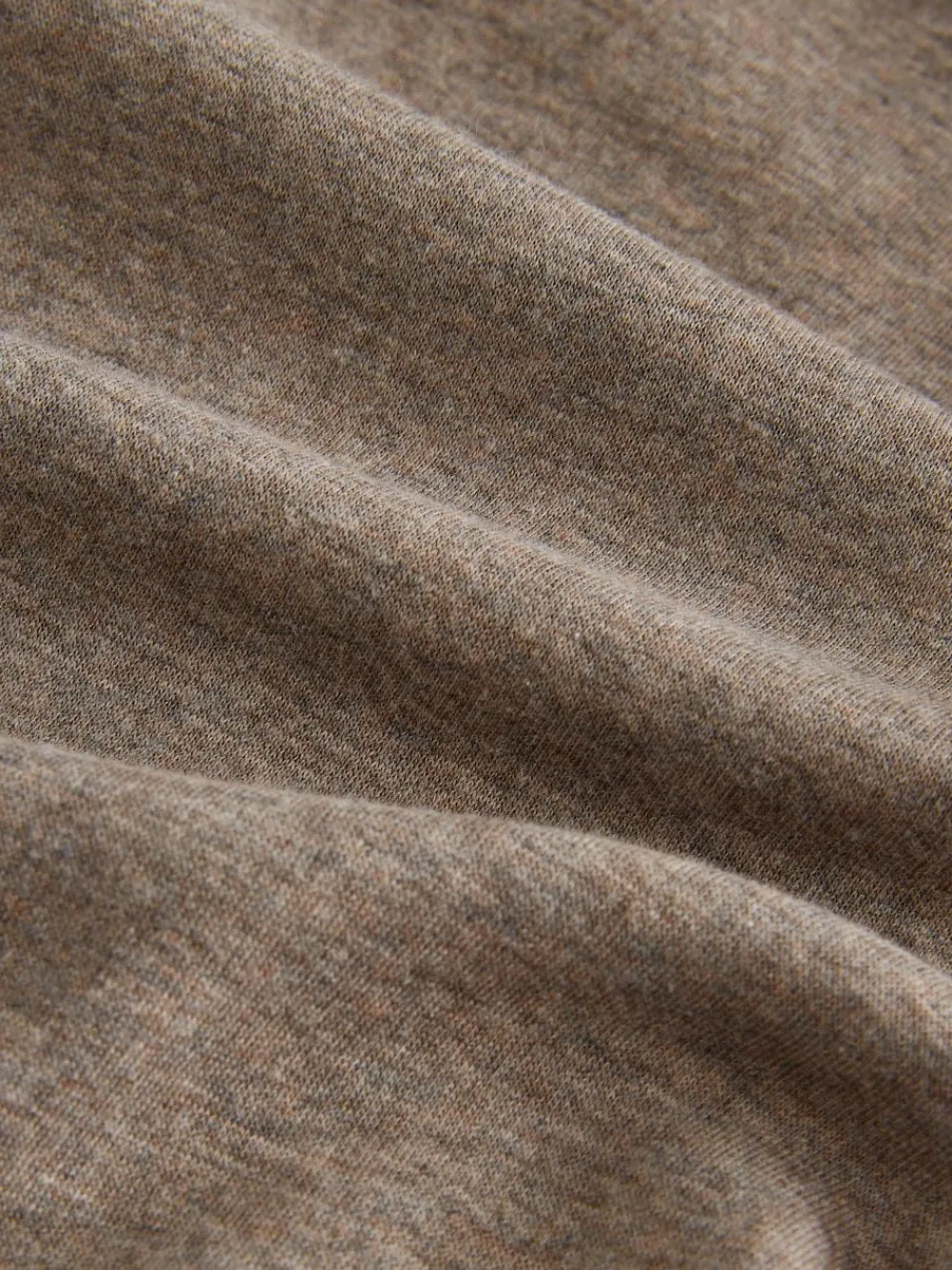 Discount Next Velour Lined Zip Through Hoodie Stone Neutral