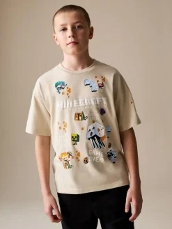 Next Stone Placement Single Minecraft T-Shirt (3-16yrs)^BOY T-Shirts