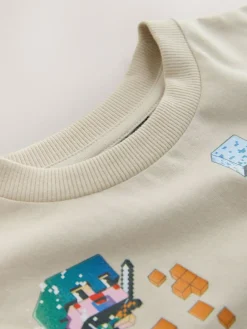 Next Stone Placement Single Minecraft T-Shirt (3-16yrs)^BOY T-Shirts