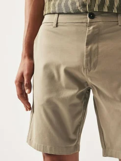 Next Relaxed Fit Stretch Chinos Shorts^ Shorts