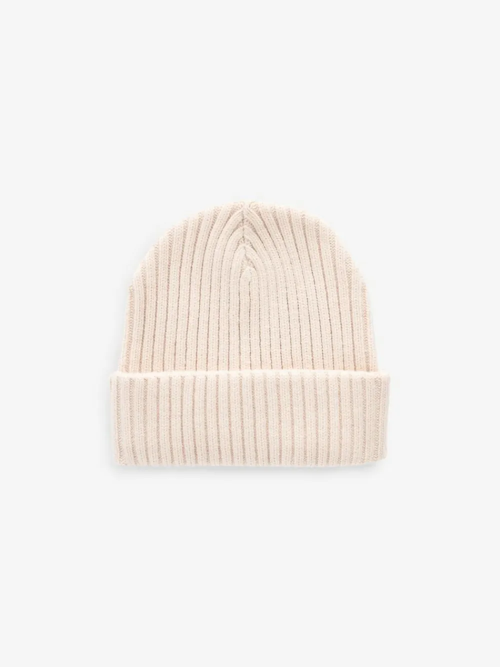 New Next Rib Beanie Hat (3mths-16yrs) Stone