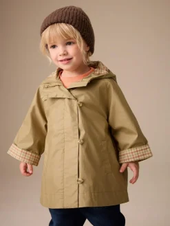Next Stone Shower Resistant Hooded Trench Coat (3mths-7yrs)^ Coats, Jackets & Pramsuits|Coats, Jackets & Pramsuits