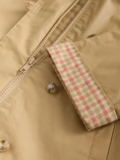 Next Stone Shower Resistant Hooded Trench Coat (3mths-7yrs)^ Coats, Jackets & Pramsuits|Coats, Jackets & Pramsuits