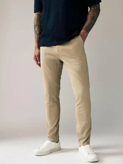 Next Stone Skinny Fit Stretch Chinos Trousers^ Nightwear|Pants & Chinos