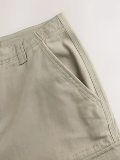 Next Stone Slim Fit Cotton Stretch Cargo Trousers^ Pants & Chinos