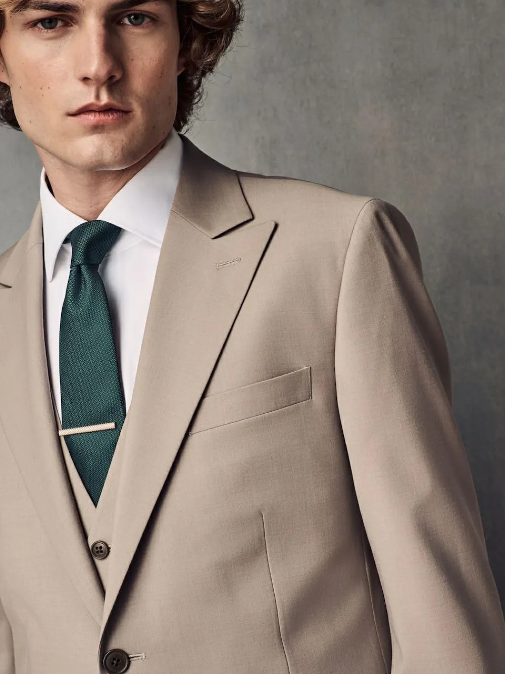 Next Slim Fit Wool Blend Motionflex Suit Jacket^ Suits & Tuxedos