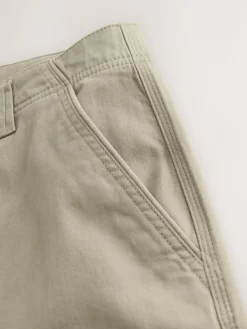 Next Stone Straight Fit Cotton Stretch Cargo Trousers^ Pants & Chinos