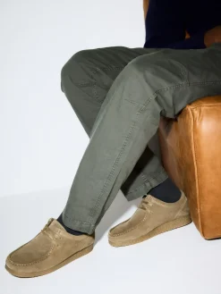 Discount Next Suede Apron Shoes Stone