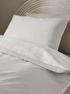 Next Stripe Supersoft 100% Cotton Percale 200 Thread Count Duvet Cover and Pillow Case Set^ Childrens Bedding|Bedsets & Duvet Covers