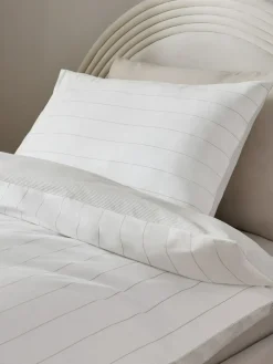 Next Stripe Supersoft 100% Cotton Percale 200 Thread Count Duvet Cover and Pillow Case Set^ Childrens Bedding|Bedsets & Duvet Covers