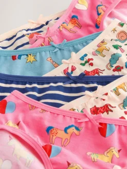 Best Next Stripe Unicorn Briefs 7 Pack (1.5-12yrs)