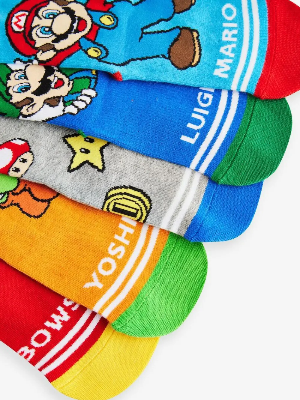 Next Character Cotton Rich Socks 5 Pack^BOY Socks